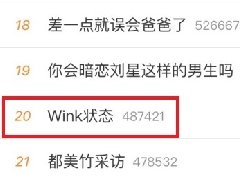 Wink状态什么梗 热搜先不谈中上只聊下路